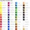 Daler-Rowney® Aquafine 48 Color Half-Pan Watercolor Travel Set with Brush